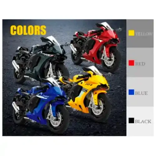 Masina metalica MSZ Die-cast model YAMAHA YZF-R1, 1:18, ast 67705