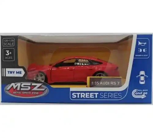 Masina metalica MSZ Die-cast model Audi RS 7 Sportback, 1:35 68476