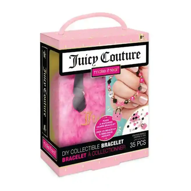 Set creativ, minigeanta si bratara MIR Juicy Couture Mini Handbag and DIY Bracelet, ast 4471M 3