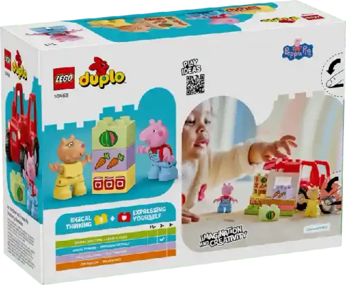 Lego 10468 TRACTOR AND MARKET