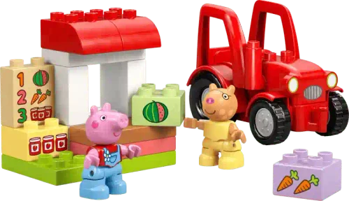 Lego 10468 TRACTOR AND MARKET